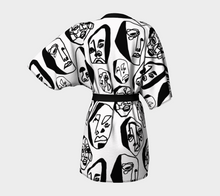 Load image into Gallery viewer, 7 FACES OF CURSE KIMONO WHITE